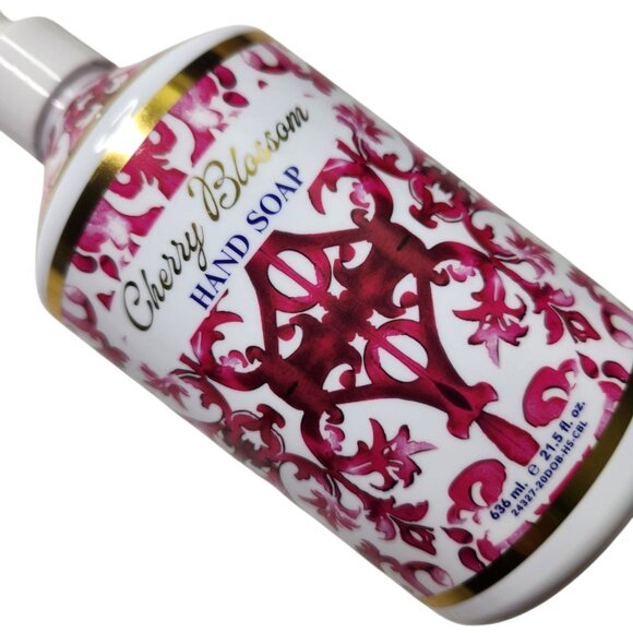 Home & Body Co Dolce Brezza Cherry Blossom Hand Soap 21.5 fl oz 636 ml Pink Gold - Picture 4 of 4